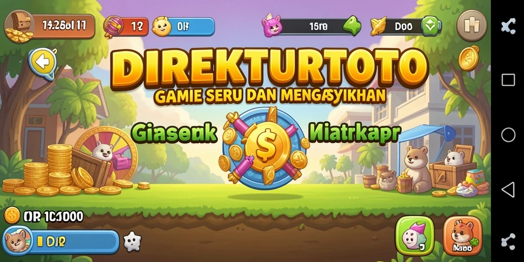 Gameplay menarik dari DIREKTURTOTO yang menunjukkan kemajuan bisnis.