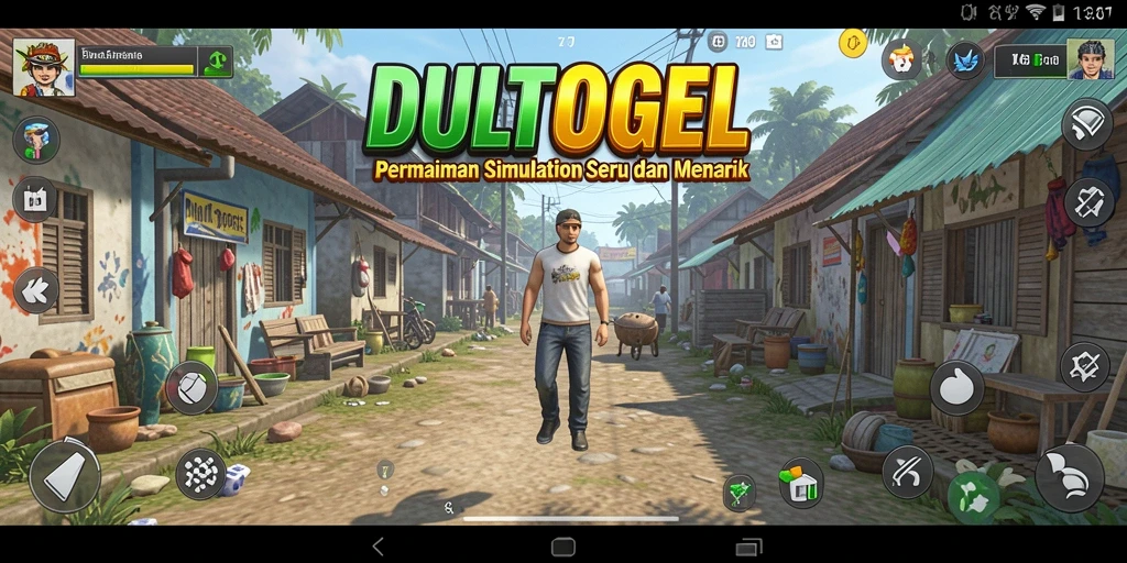 Tampilan gameplay menarik yang menunjukkan aksi seru dalam DULTOGEL.
