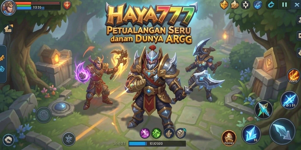 Tampilan menarik dari gameplay ARPG HAYA777 yang penuh aksi.