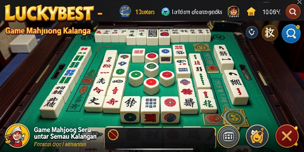 Tampilan gameplay menarik dari LUCKYBEST yang seru dimainkan.