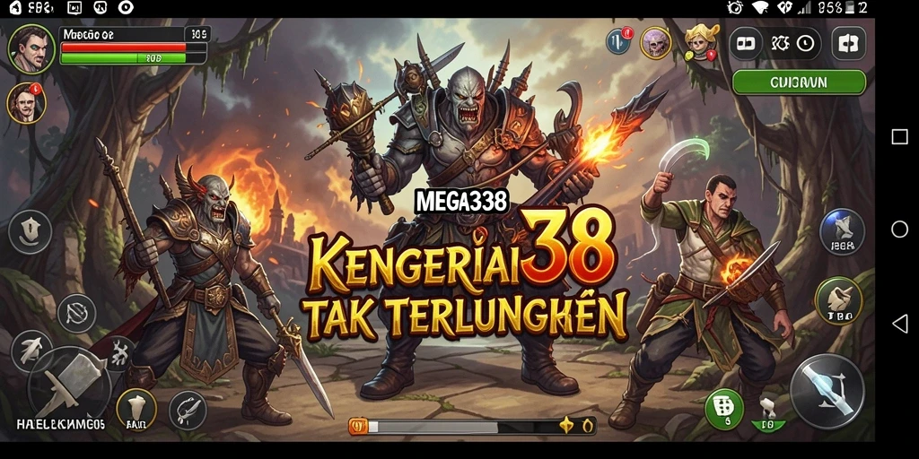 Tampilan gameplay <strong>MEGA338</strong> yang memperlihatkan suasana Horror yang mencekam.