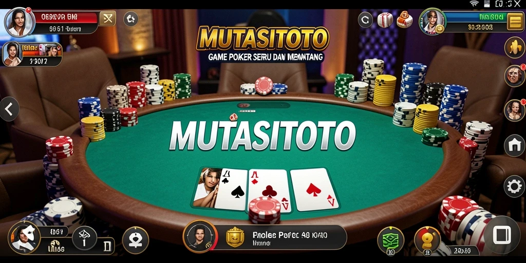 Tampilan gameplay seru dan mendebarkan dari MUTASITOTO.