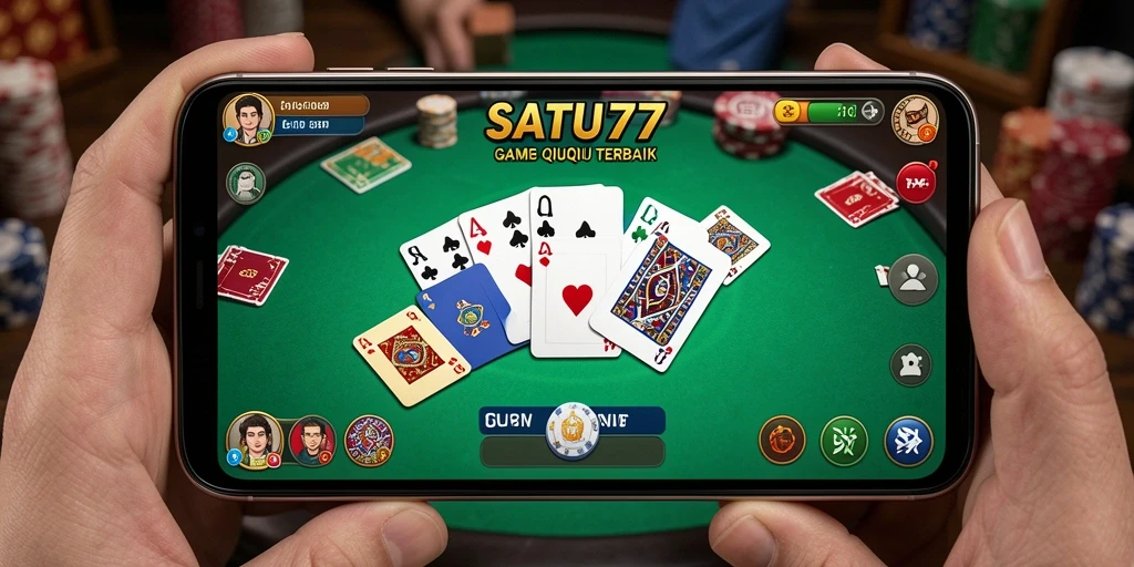 Tampilan menarik dari gameplay QiuQiu SATU77