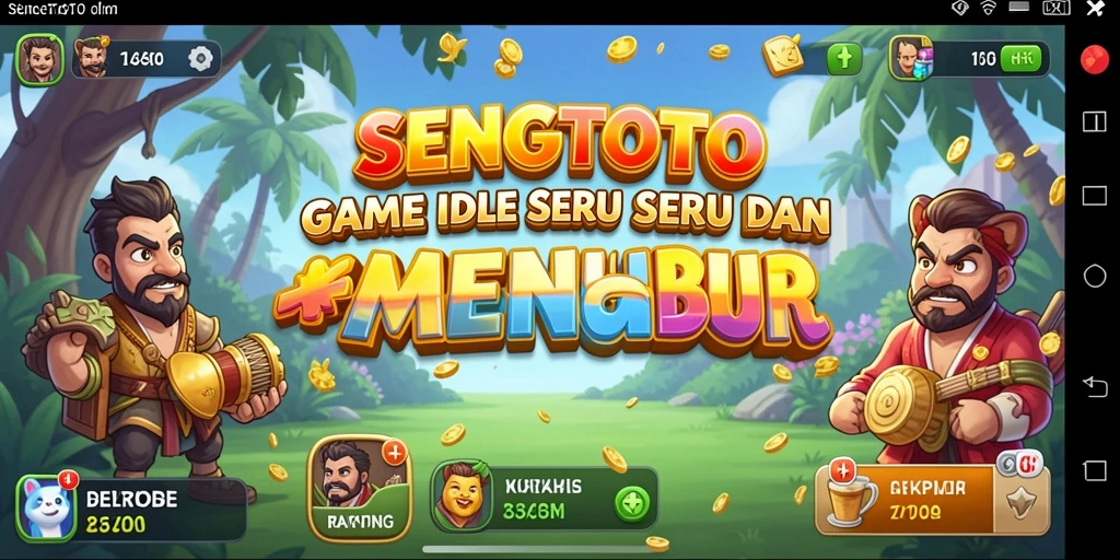 Tampilan gameplay SENGTOTO yang menenangkan dan menarik.