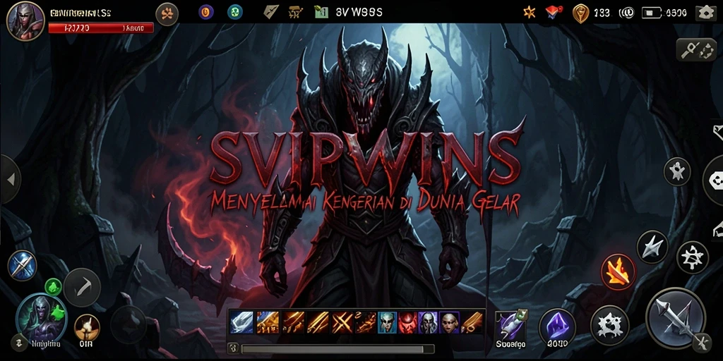 Gameplay menakutkan dari SVIPWINS yang membuat jantung berdebar.
