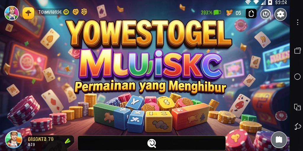 Screenshot utama YOWESTOGEL menampilkan gameplay yang interaktif dan menarik.
